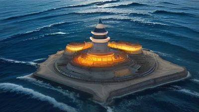 华语流行MV封面，歌手在霓虹灯城市街头演唱，画面暖色调充满都市感，亚洲mv久久永久看片华语专区收录